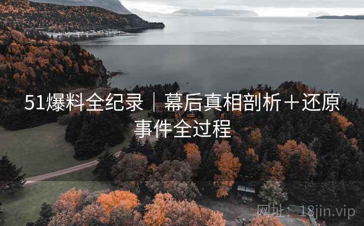 51爆料全纪录｜幕后真相剖析＋还原事件全过程