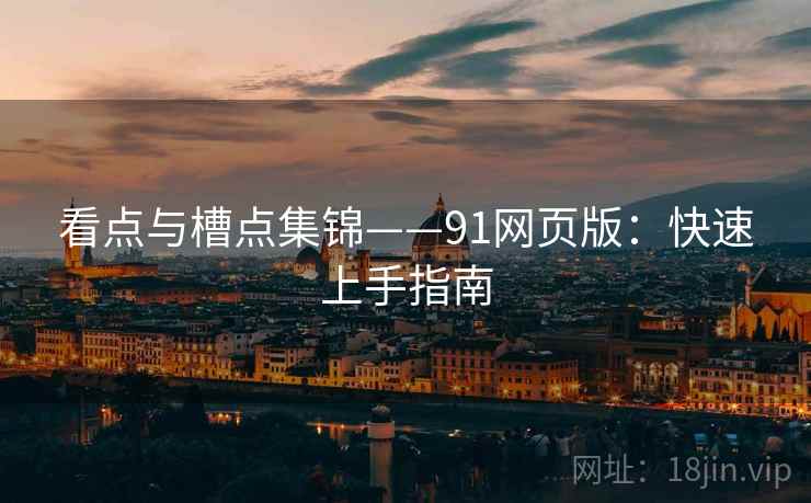 看点与槽点集锦——91网页版：快速上手指南