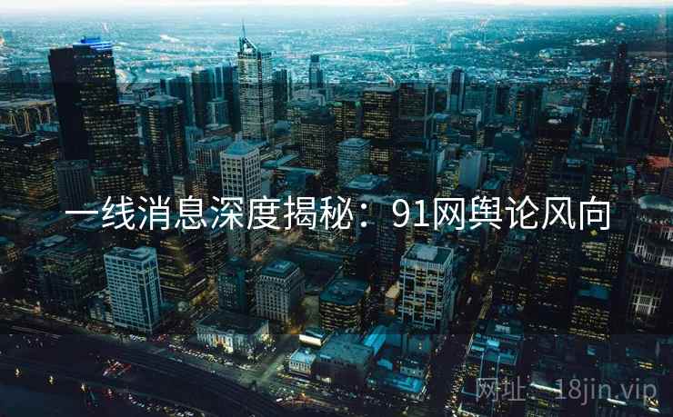 一线消息深度揭秘：91网舆论风向