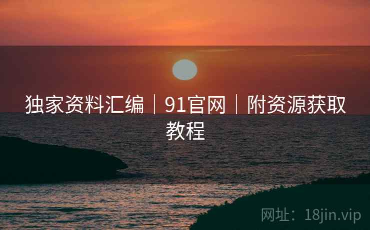 独家资料汇编｜91官网｜附资源获取教程  第2张